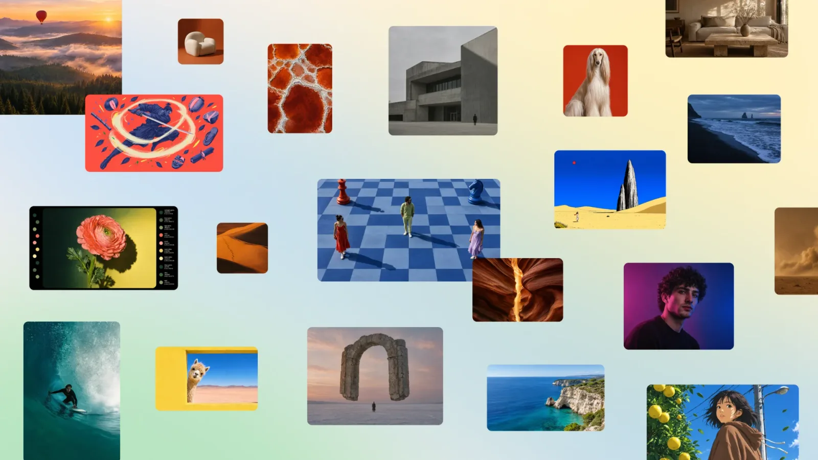 Aankondigingsbeeld van Canva Craft, het nieuwe AI-beeldmodel van Canva